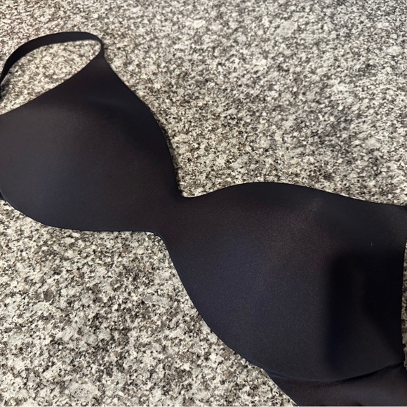 Skims Wireless Form PUSH-UP PLUNGE BRA Size 32D Color Onyx Excellent Condition - Picture 3 of 8
